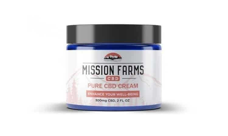 Pure CBD Goat Milk Cream (300mg) l Mission Farms CBD
