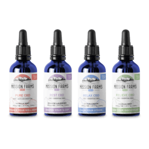 Full Spectrum Plus CBD Oil Trial Size Four-Pack (Pure, Relieve, Rest, Relax)