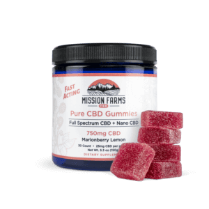 Pure CBD Gummies (Marionberry Lemon) – Subscribe and Save